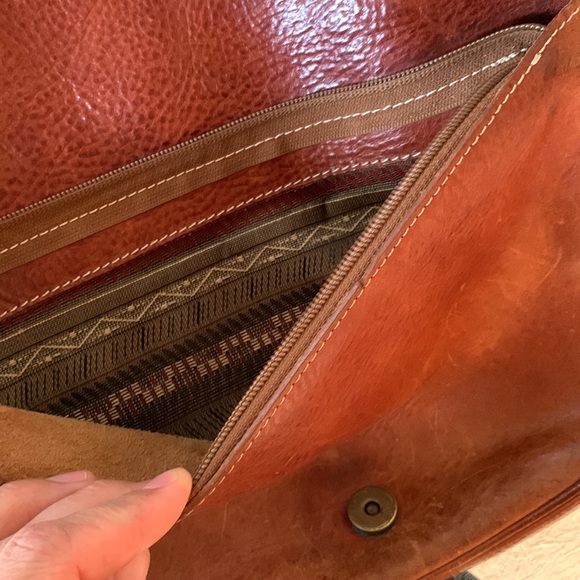 Vintage leather bag - Picture 4 of 6